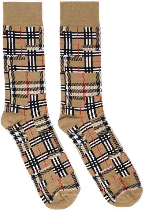 socken burberry muster|Burberry Socks .